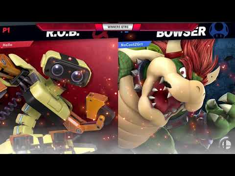 VS Weekly 6/13/19 - Winners Qtrs - AMG | 8BitMan (ROB) vs Mr. Riddle (Bowser) - SSBU