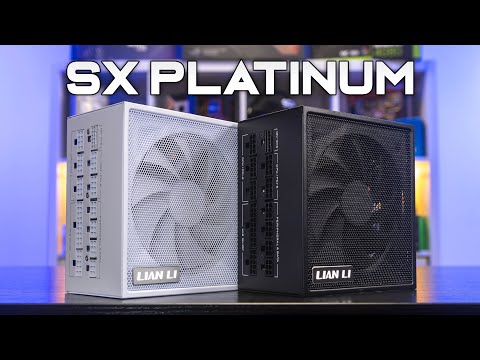 The BEST Value Platinum PSU? - Lian Li SX Platinum Series ATX 3.1 PSU - Unboxing &amp; Overview! [4K]