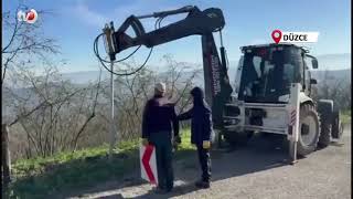 Köy Yollarında Güvenlik İçin 40 Yeni Levha