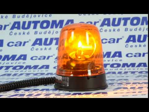 Maják oranžový magnetický 12/24V Britax 390 922 072