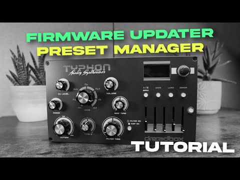 Dreadbox Typhon: How To Update Firmware & Organise Presets [Typhon Mastery Course]