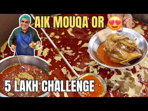 Jeela is Back! 🔥 | Desi Murgh & Chanay | No Desi Ghee, Just Taste | 5LAC ka challenge | 300 ki offer