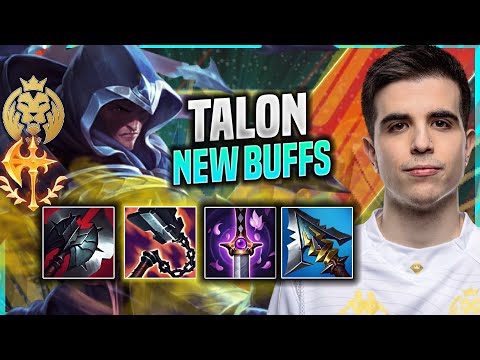 ELYOYA IS INSANE WITH TALON NEW BUFFS! - MAD Elyoya Plays Talon JUNGLE vs Qiyana! | Patch 11.18
