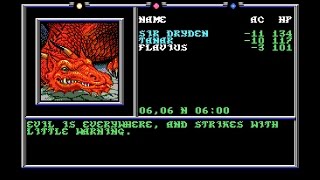 Death Knights of Krynn (Amiga 50Hz) - Rolling Gameplay Demo