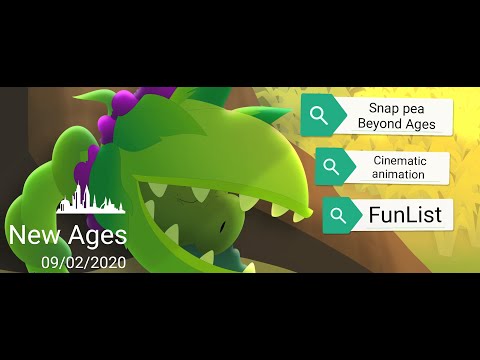 Snap pea Ages | Plants vs Zombies 2