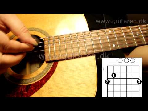 Haveje fingerspil guitarundervisning Kim Larsen Jacob Haugaard lektion