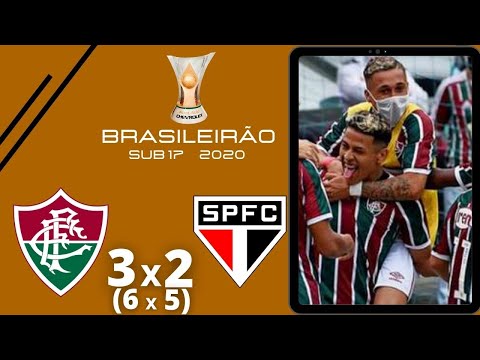 FLUMINENSE 3 (6)X(5) 2 SAO PAULO | BRASILEIRAO SUB-17 | MELHORES MOMENTOS 07/12/20