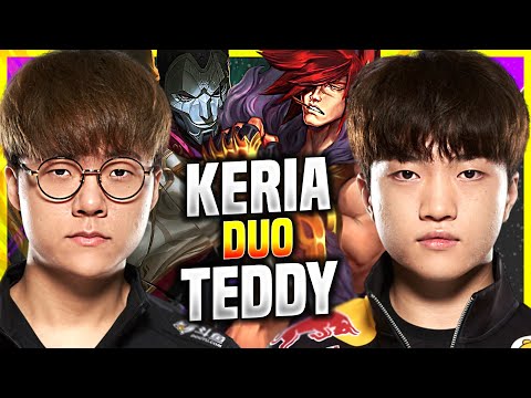 T1 TEDDY WORLD CLASS DUO WITH T1 KERIA! - T1 Teddy Plays Jhin ADC vs Anivia! | Preseason 11