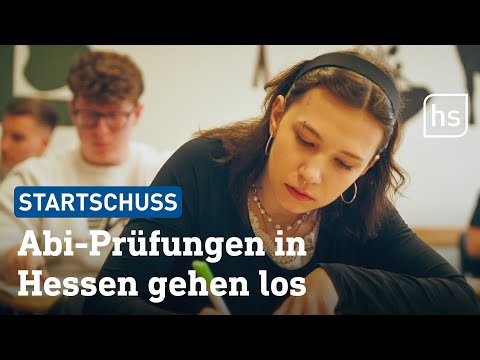 Heiße Phase: Der Abitur-Marathon in Hessen ist gestartet | hessenschau