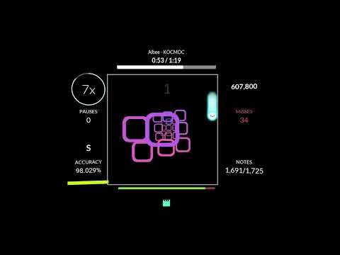 First S on KOCMOC NM(98.361%) #rhythia