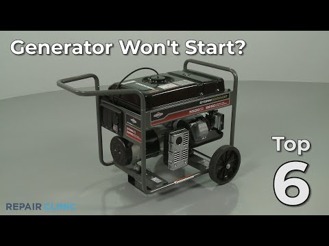 Top Reasons Generator Won't Start — Generator Troubleshooting