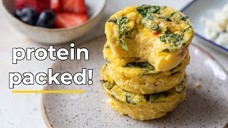 COTTAGE CHEESE EGG BITES | Healthy, Protein-Rich Breakfast (Better Than Starbucks!)