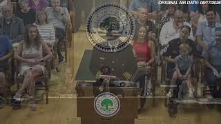 City Council & Committee of the Whole Meetings, Aug. 17, 2026