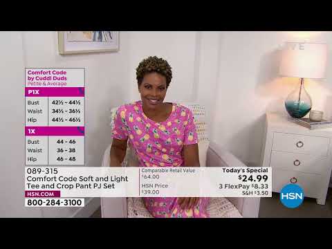 HSN | Comfort Code by Cuddl Duds 2nd Anniversary 04.28.2022 - 01 AM