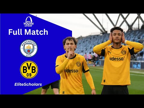 Full Match Man City U19 vs Dortmund U19 | UEFA Youth League Matchday 4 | 05/11/25