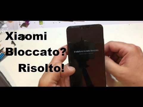 Xiaomi bloccato con codice o strisciata? come sbloccarlo (Risolto)