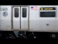 MTA New York City Subway Coney Island Bound R160A 2 R160B Alstom N Train 18th Avenue Station