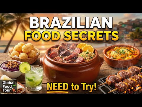 Brazilian Food Secrets You NEED to Try#BrazilianFood#brazil #food #culture 