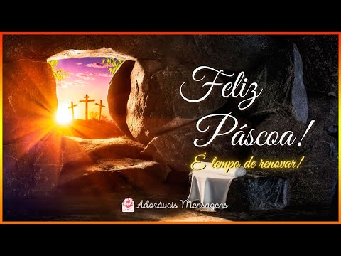 Mensagem de Páscoa Canal Adoráveis Mensagens adoraveismensagens.com.br