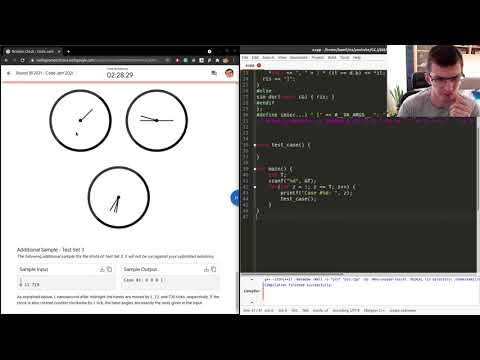 Google Code Jam 2021 Round 1B (6th place)