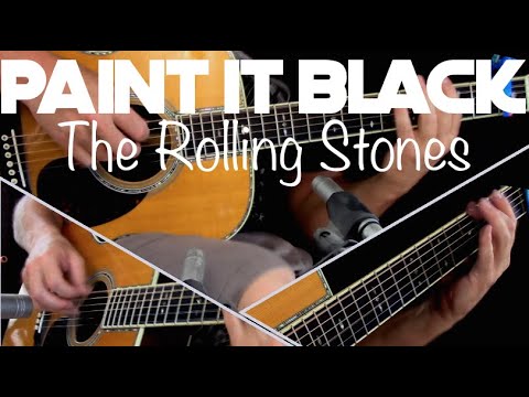 Paint It Black (The Rolling Stones) Fingerstyle Guitar