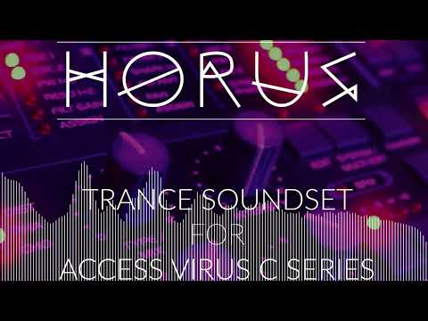 Horus Trance Soundset for Access Virus C & Virus B Series - Uplifting/Hard/Prog Trance Patches 2025