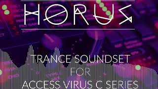 Video thumbnail for Horus Trance Soundset for Access Virus C & Virus B Series - Uplifting/Hard/Prog Trance Patches 2025 by Kulshan Studios