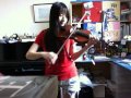 Violin HIKARU NO GO opening song GET OVER ...