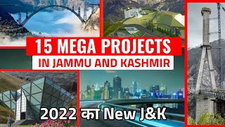 Mega Projects in Jammu and Kashmir | New development projects in J&amp;k ,Usbrl , Chenab bridge latest