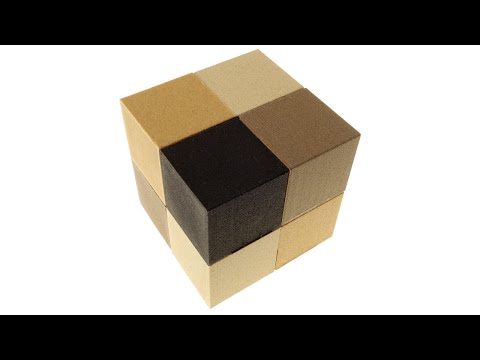 Markus Split - How can four pairs of diametrically opposite cubies all be connected?