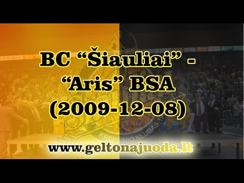 BC Siauliai - Aris BSA (2009-12-08)