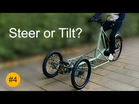 #4 Steering Mechanism - Tadpole Tilting Cargo Trike Build