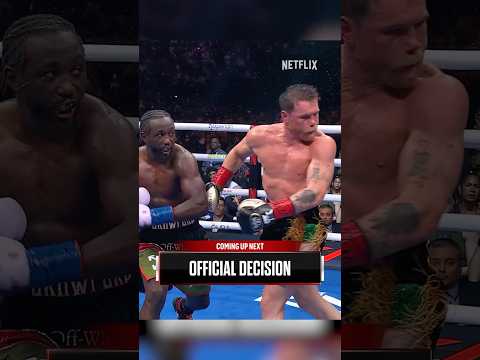 Canelo couldn’t believe this hit from Terence Crawford 😳 #canelocrawford #canelo #terencecrawford