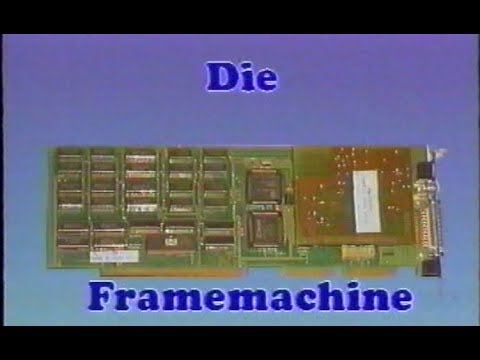 FrameMachine for Amiga Computers - German VHS training video