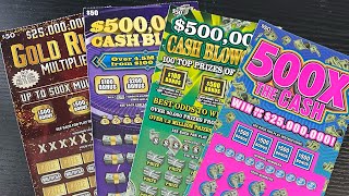 $200 PLAY - 4 X $50 FLORIDA LOTTERY TICKETS!! LET’S GOOO!! #floridalottery #scratch  #scratchoffs 