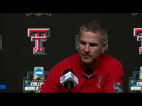 2019 College World Series: Postgame Press Conference | Game 5: Texas Tech vs University of Arkansas