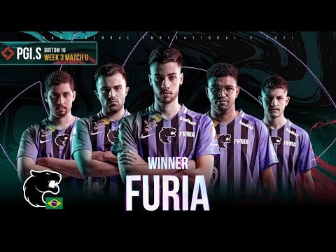 PUBG PGI.S • Bottom 16 - Week 3 Match 6 - FURIA 7 KILLS