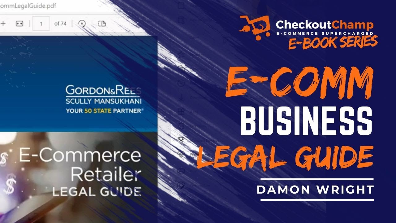 E-Commerce Legal Guide with Damon Wright | Expert Advice for Online Businesses