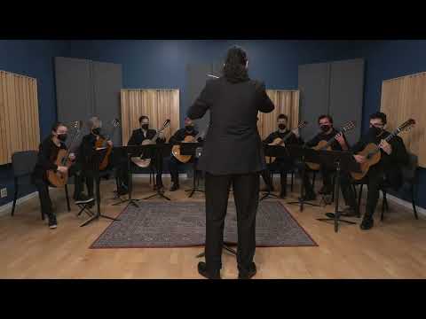 Barrueco Studio Ensemble w/guest Meng Su: "Firelight" by Chris Gainey, Cond. Jorge Elias Ruvalcaba