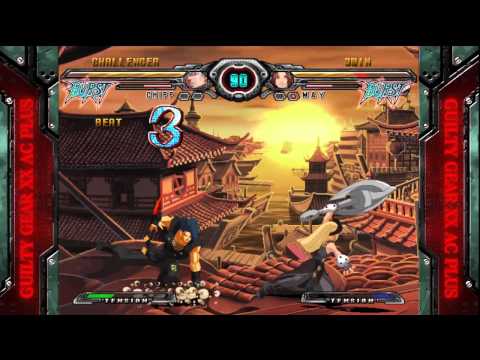 [GGXXAC] GoldenBoy (Test/Chipp) Vs. Chief (May) -  5-24-13