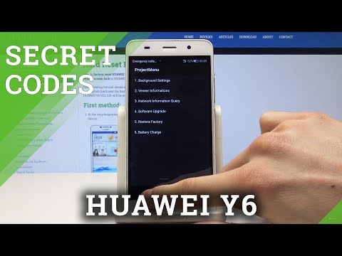 Secret Codes HUAWEI Y6 - Hidden Modes / Secret Options