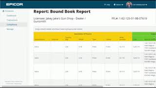 FFL  Tutorial - Electronic Bound Book Designed By Orchid (Reporting Firearms)