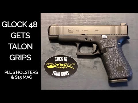 Glock 48 Talon Grips plus Holsters & S-15 Mag
