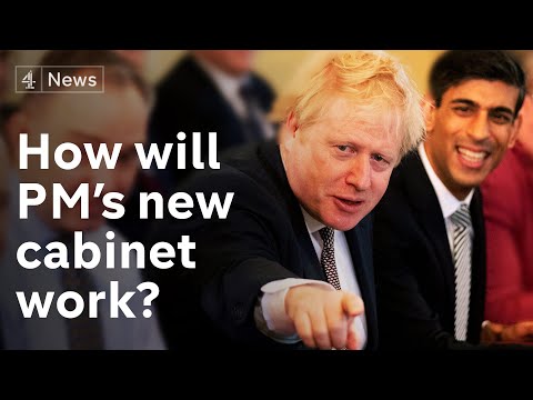 大法官辭職後，約翰遜首次主持改組內閣工作 (Johnson chairs his first reshuffled cabinet after Chancellor’s resignation)