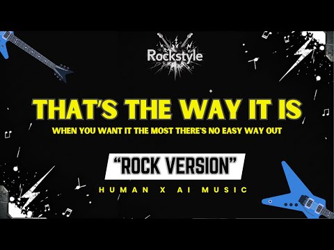 THAT’S THE WAY IT IS – Céline Dion (Rock Version) | RockStyle Lyric Video
