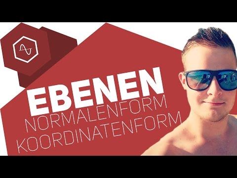 Normal form & coordinate form of planes