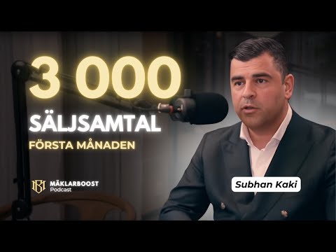 Sålde över 100 bostäder sitt första år som mäklare - Subhan Kaki