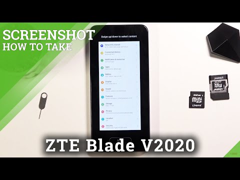 How to Capture Screen in ZTE Blade V2020 – Take Screenshot