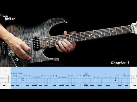 Metallica - Master Of Puppets Guitar Lesson With Tab Part.2 (Slow Tempo)