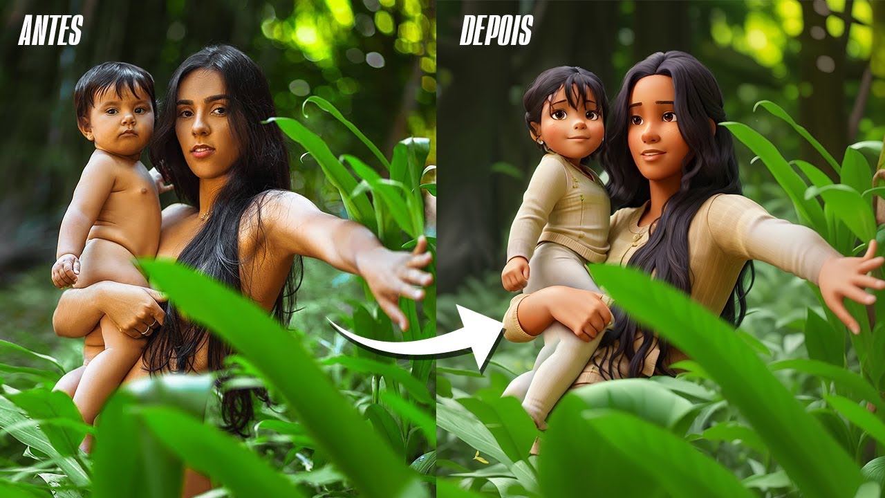 COMO FAZER  a Trend da Disney Pixar com a MINHA Foto usando a inteligência artificial LEONARDOAI